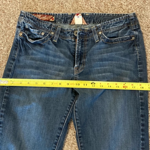 Lucky Brand Gene Montesano Wonder Baltic Vintage Jeans Dungarees size 10/30 - Picture 6 of 12